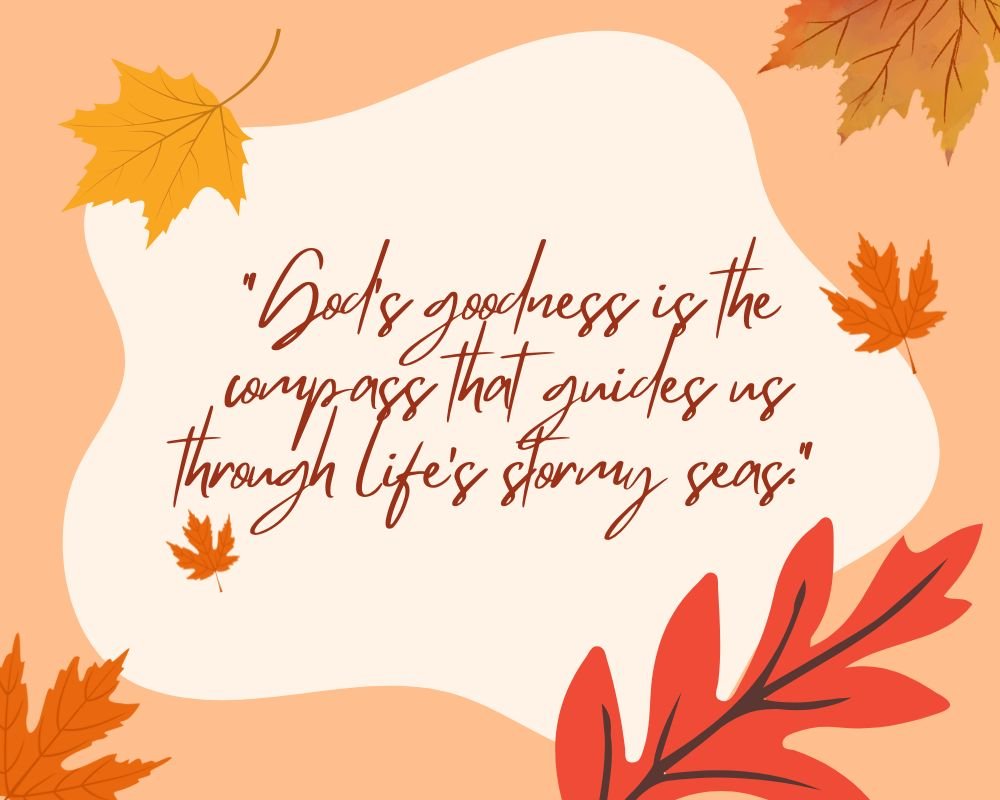 Quote About Goodness of God