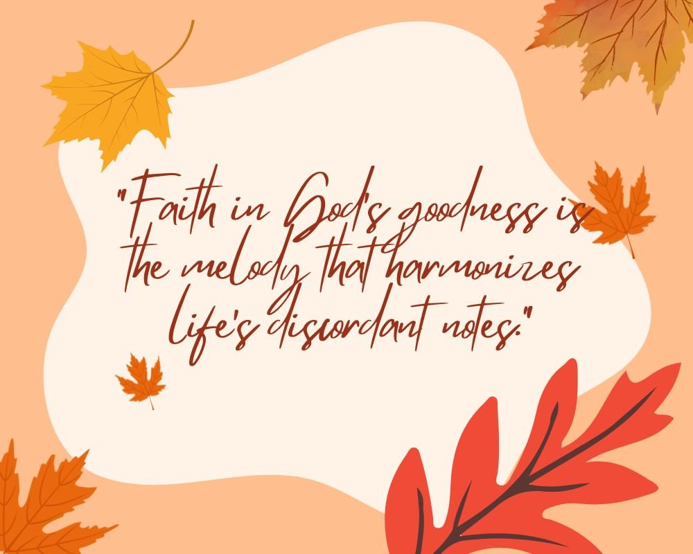 Quote About Goodness of God