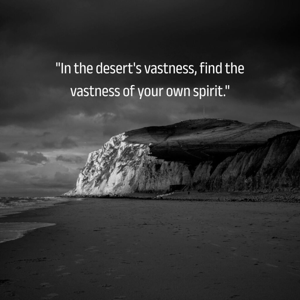 The Spiritual Side of the Desert