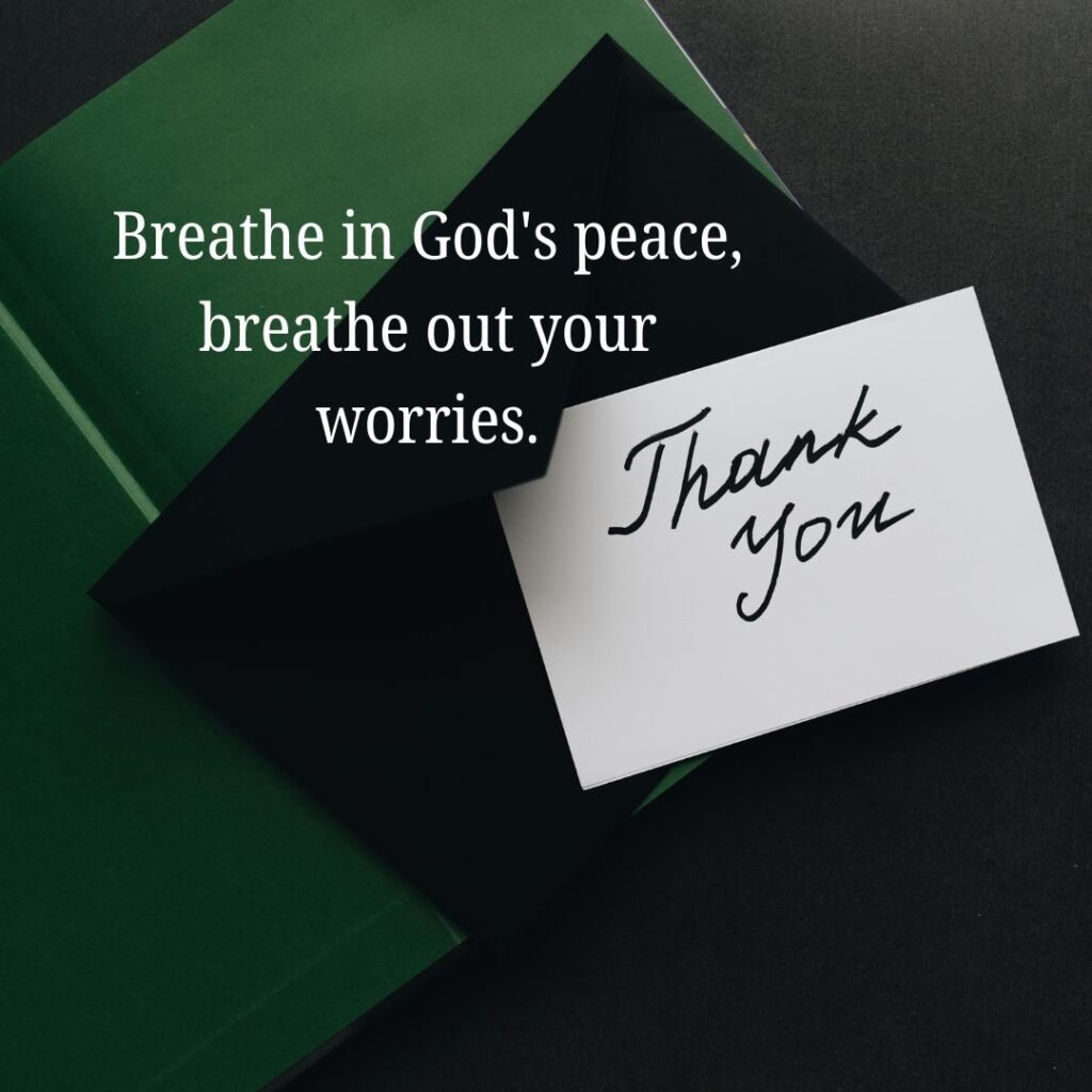 Finding Morning Peace in God's Presence