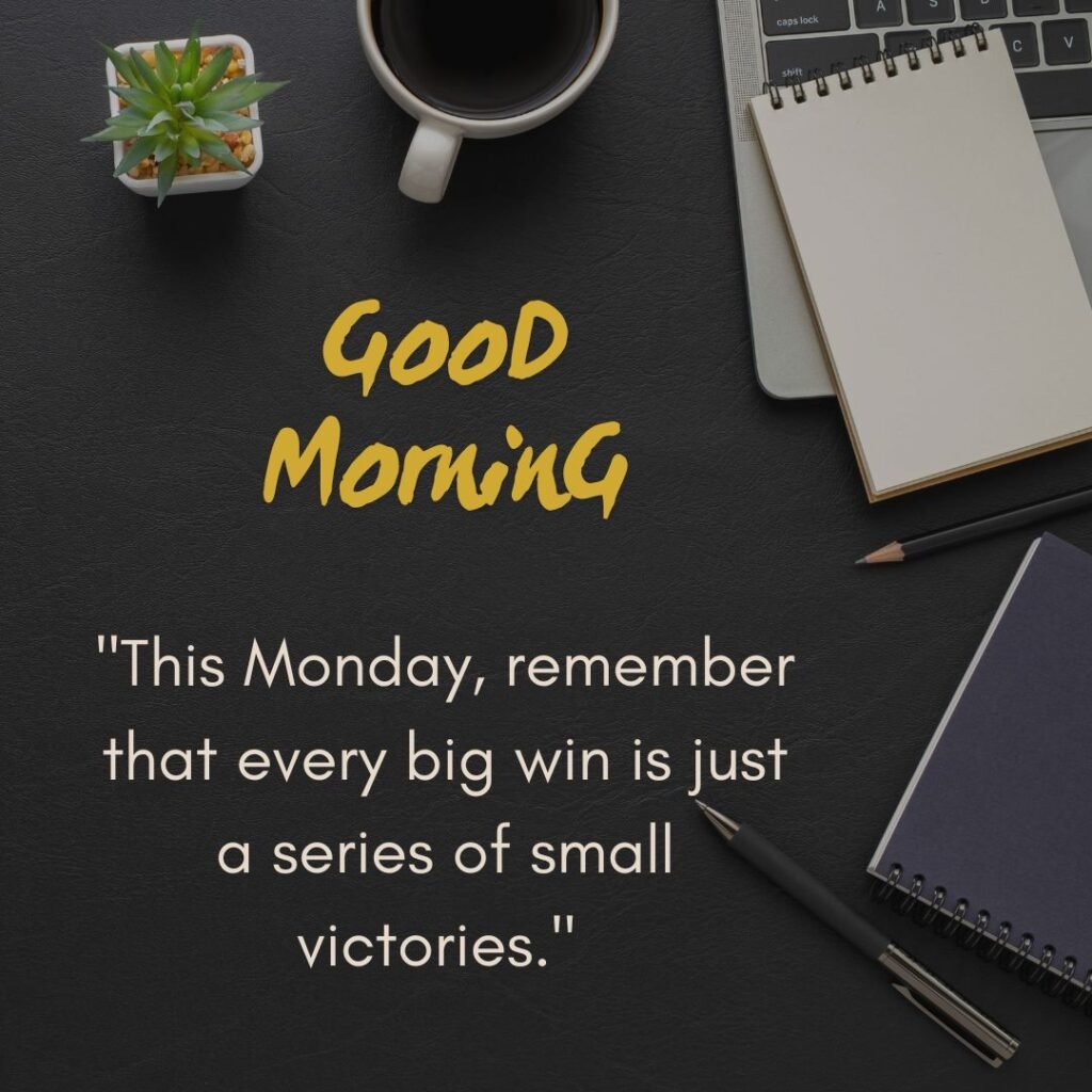 Good Blessed Monday morning