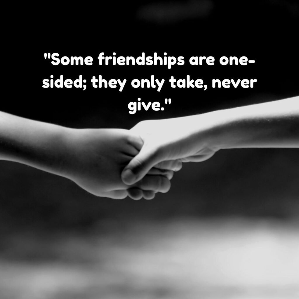 Some people just use you.