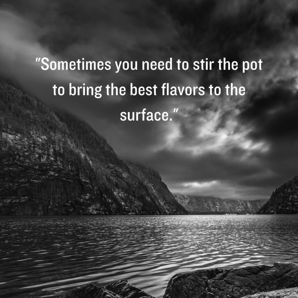 Stirring the Pot of Change