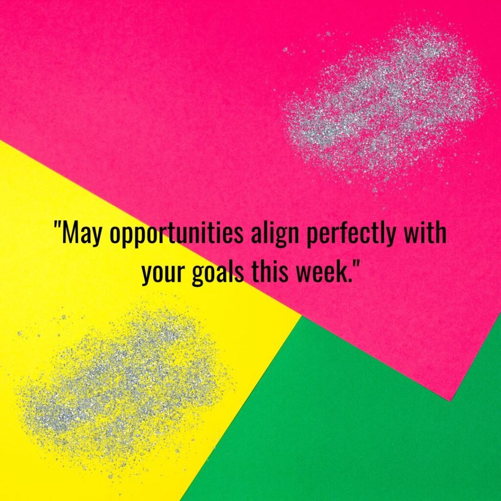 New Week Blessings for Career Growth
