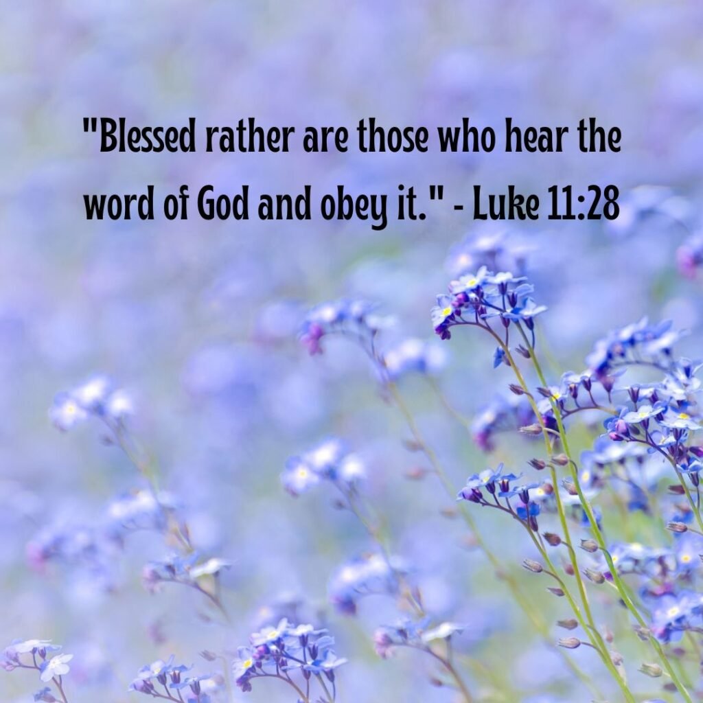 Walking in Obedience