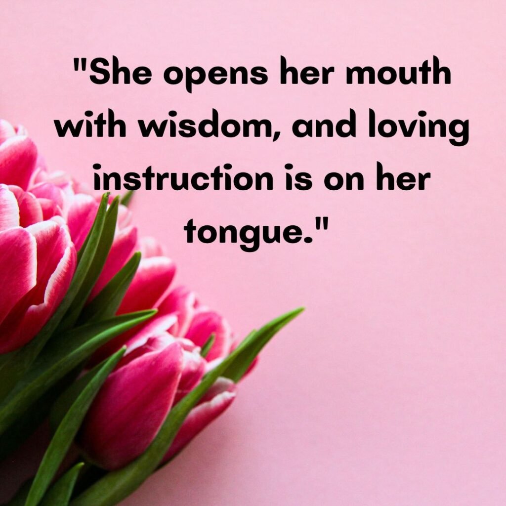 Wisdom from Mother to Daughter