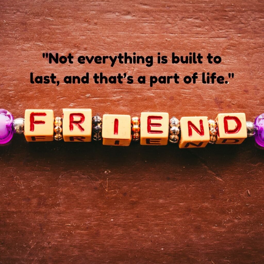 Not everything is built to last, and that’s okay.