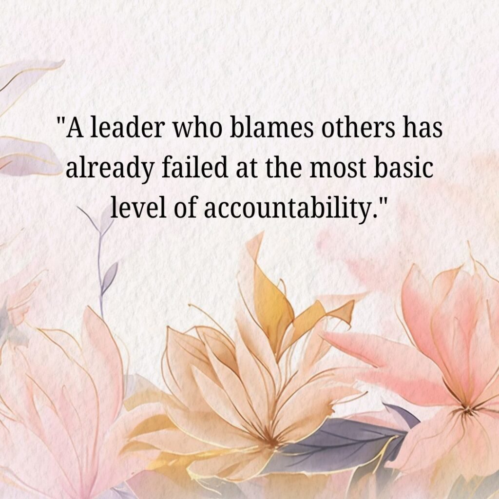 Poor Leadership Qualities