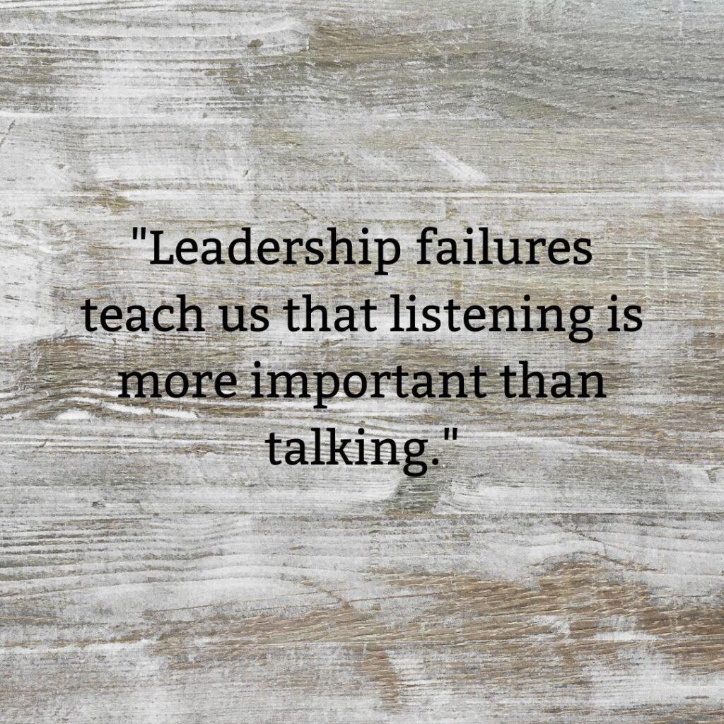 Insights on Leadership Pitfalls