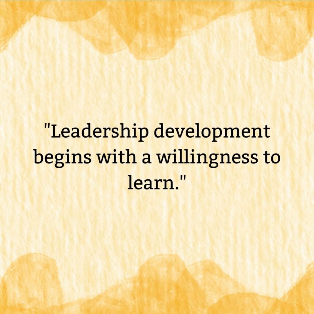 Final Thoughts on Leadership Improvement