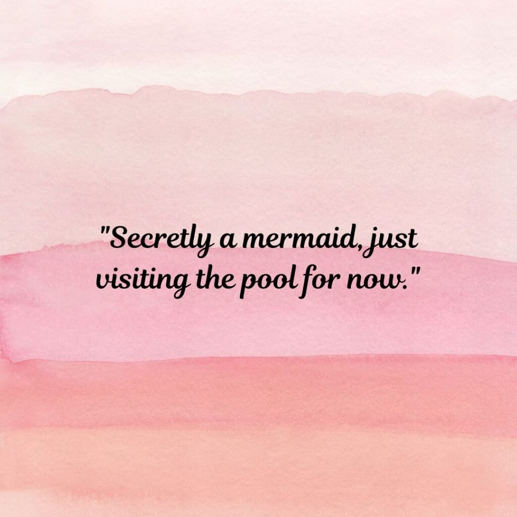 cute Pool Quotes