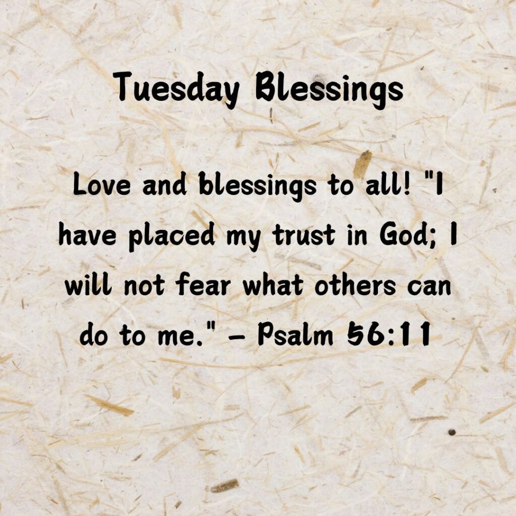 Tuesday blessings images and prayers