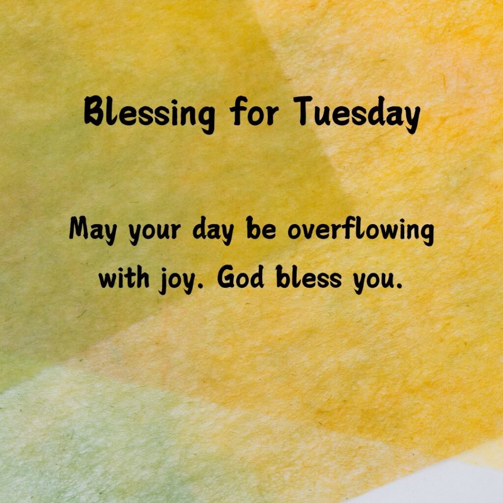 Tuesday blessings images and prayers