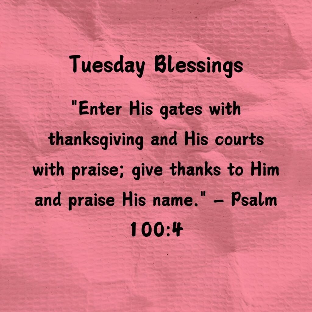 Tuesday blessings images and prayers