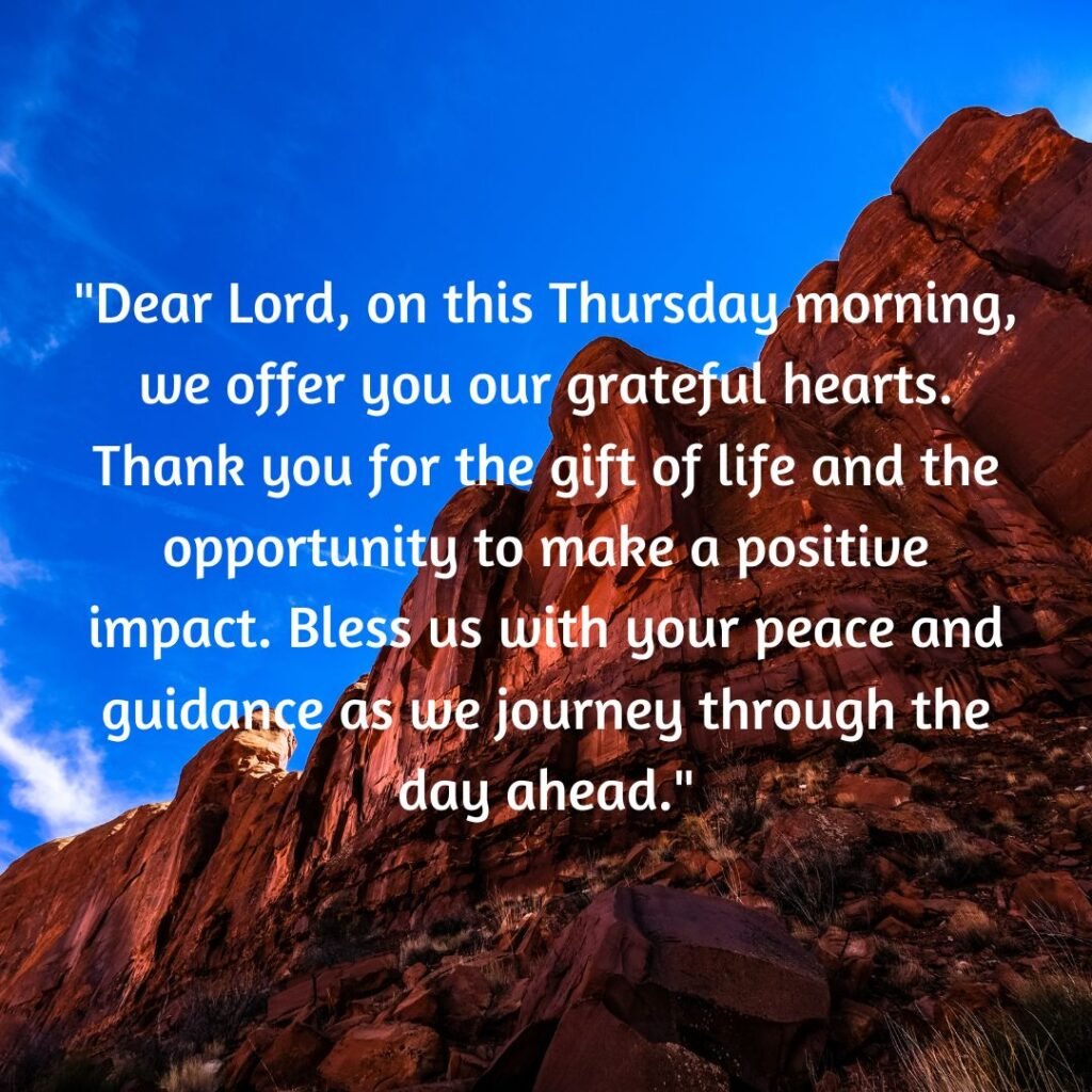 60+Best Thursday Morning Blessings 2025: Inspire Your Day