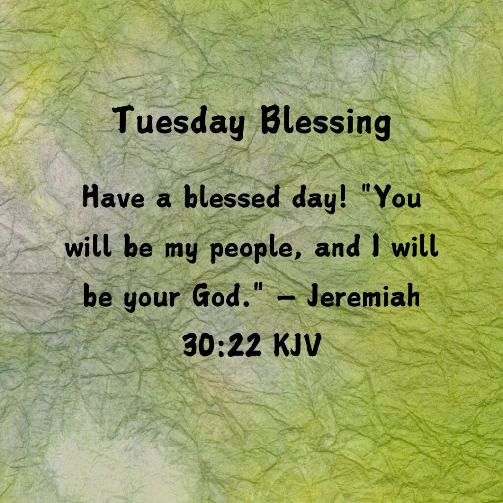 Tuesday blessings images and prayers