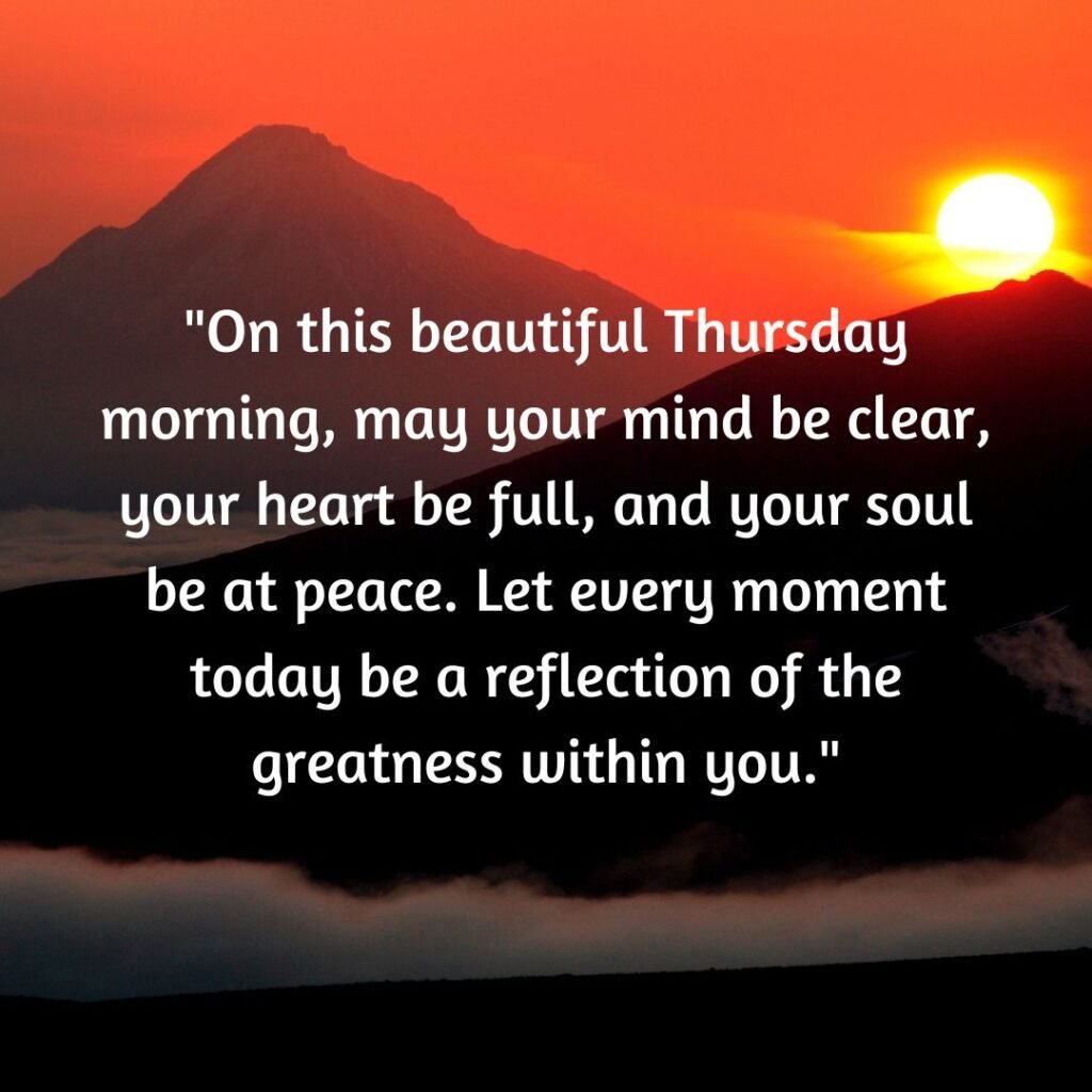 60+Best Thursday Morning Blessings 2025: Inspire Your Day