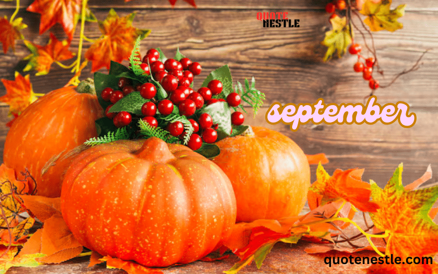 Best September quotes