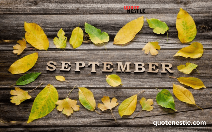 Blessing September quotes