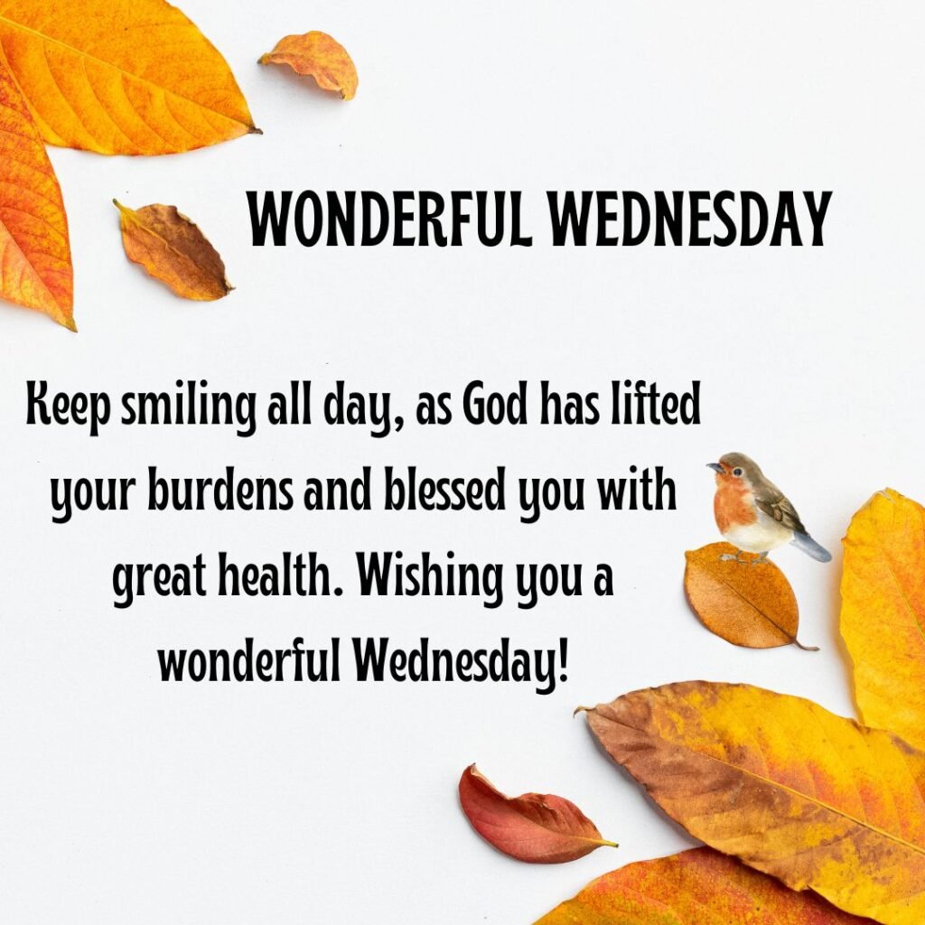 Wednesday Morning Blessings