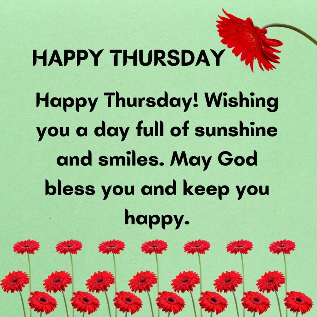 Happy Thursday Blessings