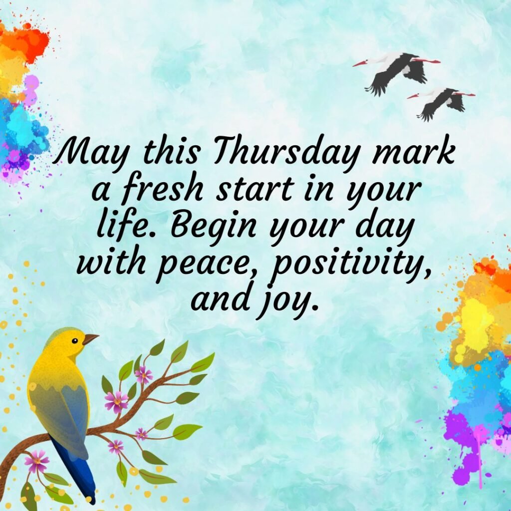 Happy Thursday Blessings