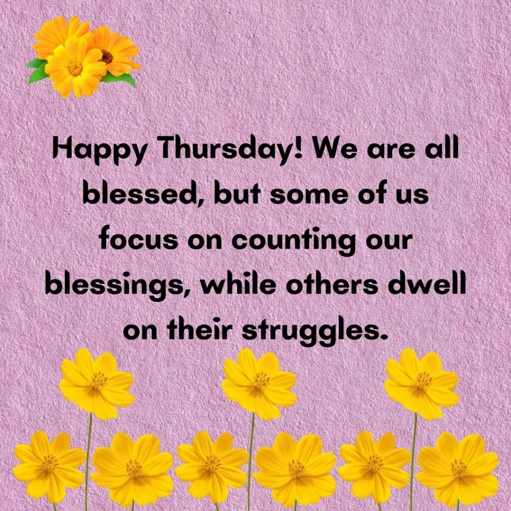 Happy Thursday Blessings