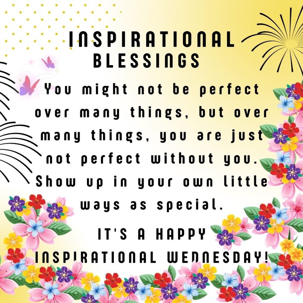 Inspirational Wednesday Blessings