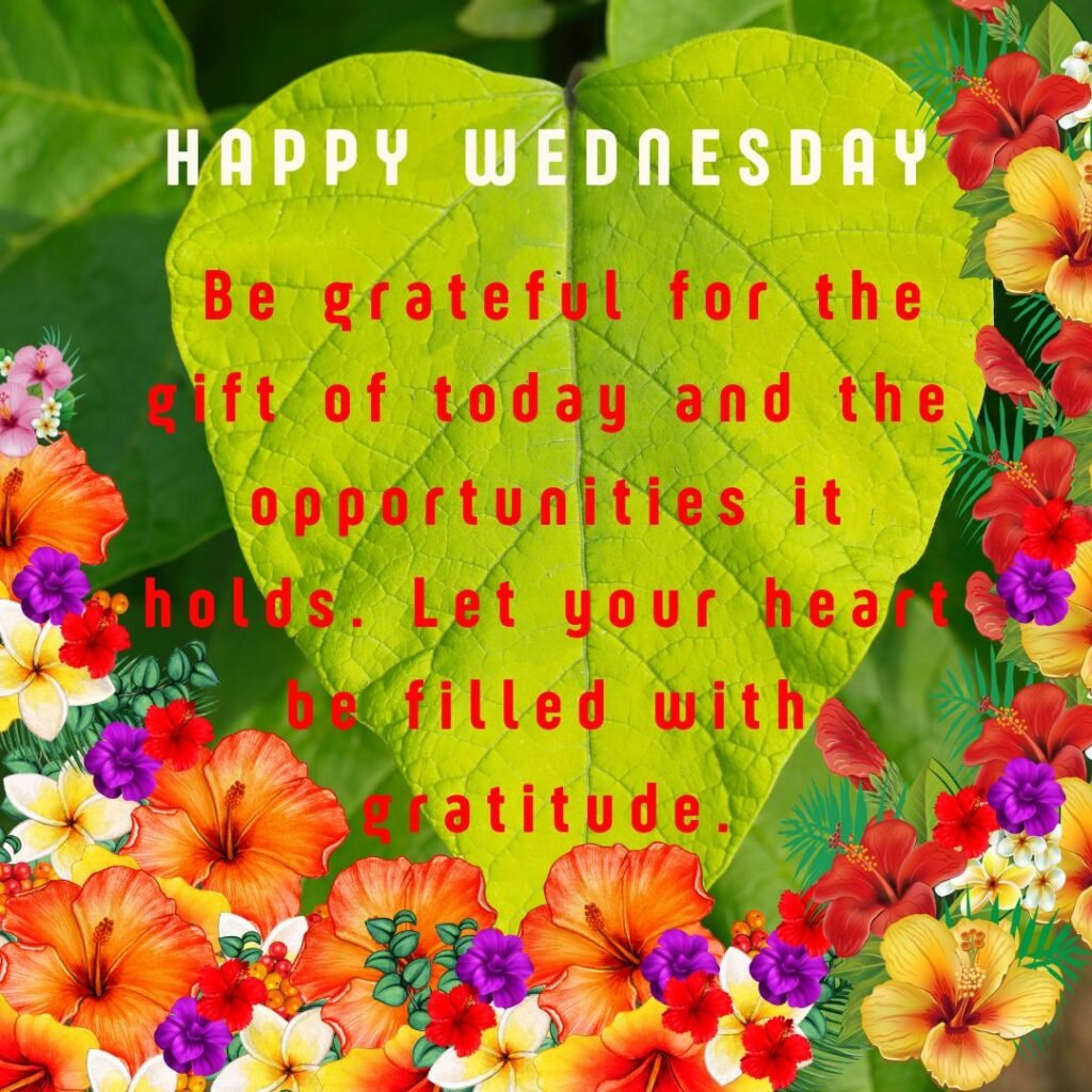 Thankful Wednesday Blessings