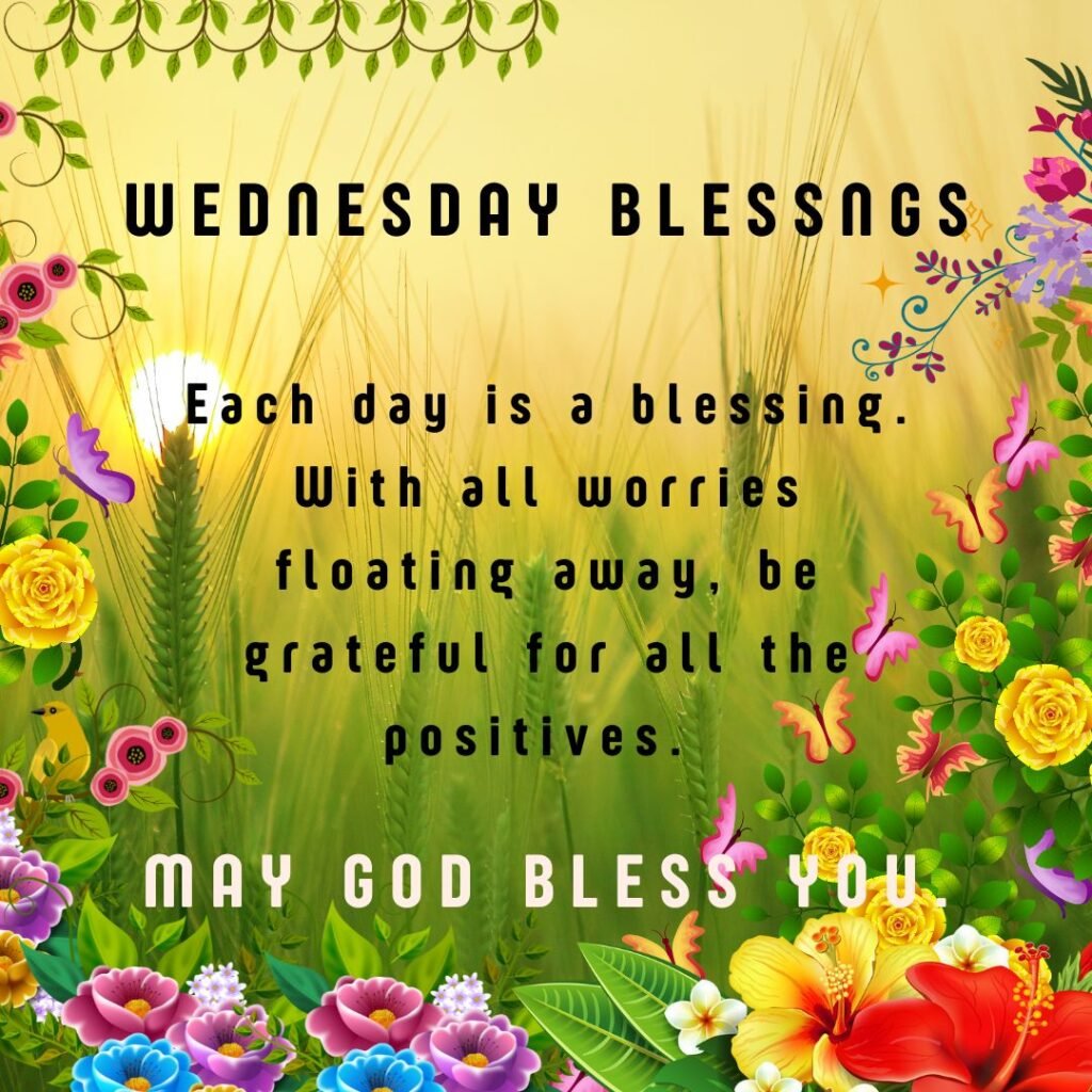 Positive Wednesday Blessings