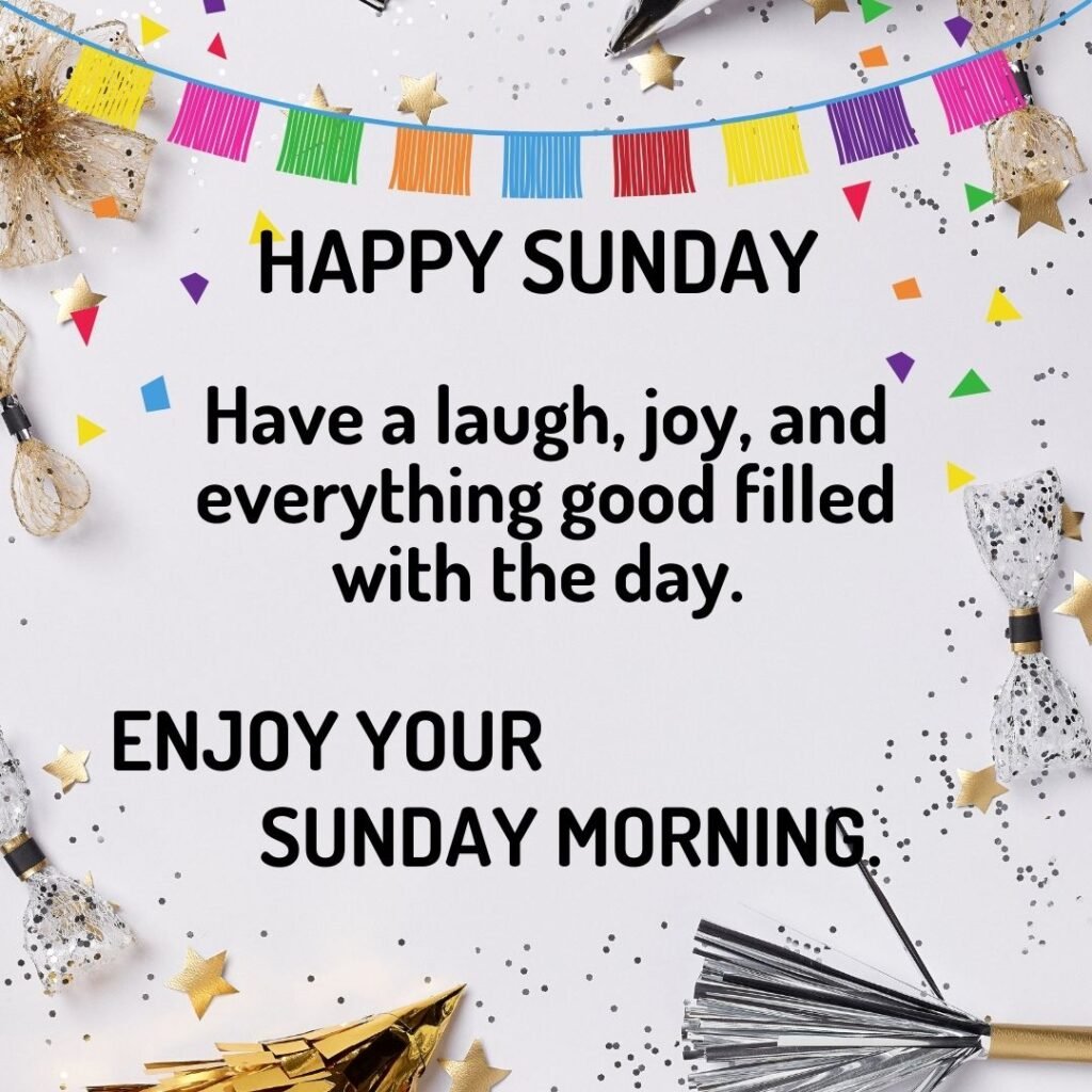 Cute Sunday Wishes