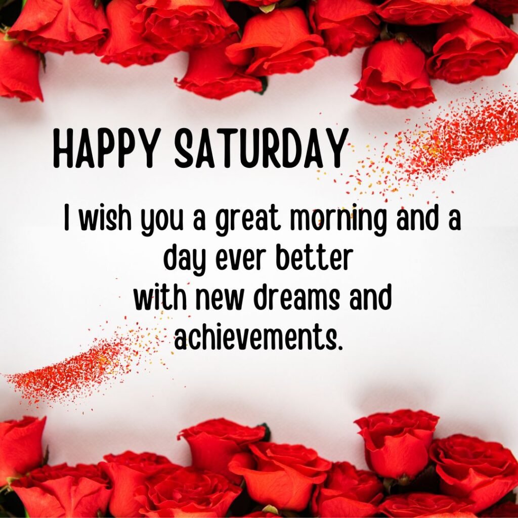 Good morning Saturday Blessings