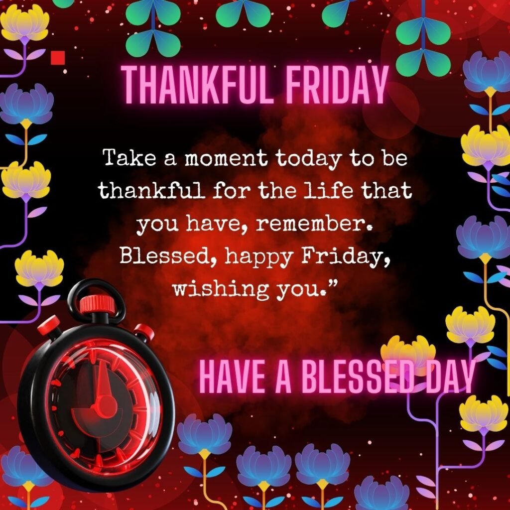 Positive Friday Blessings