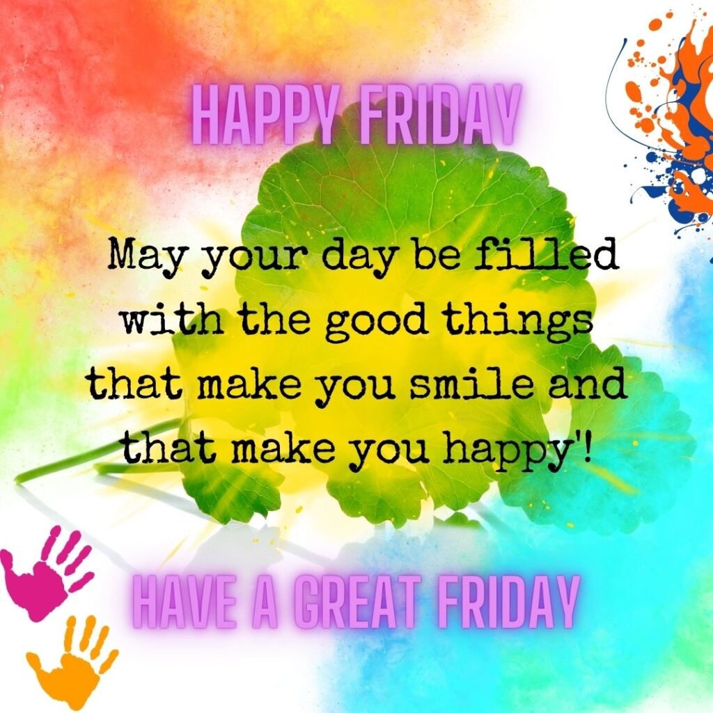 Friday Greeting And Wishes