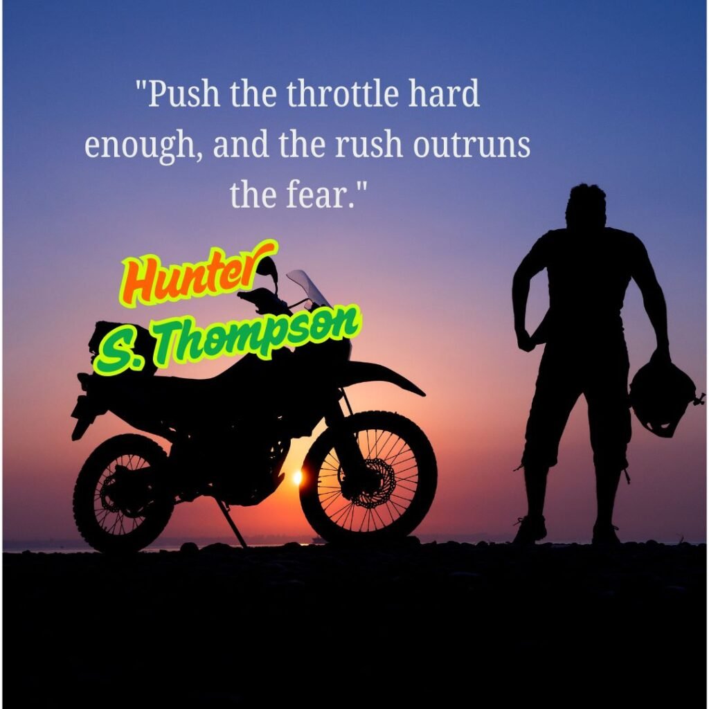 motorcycle race quotes