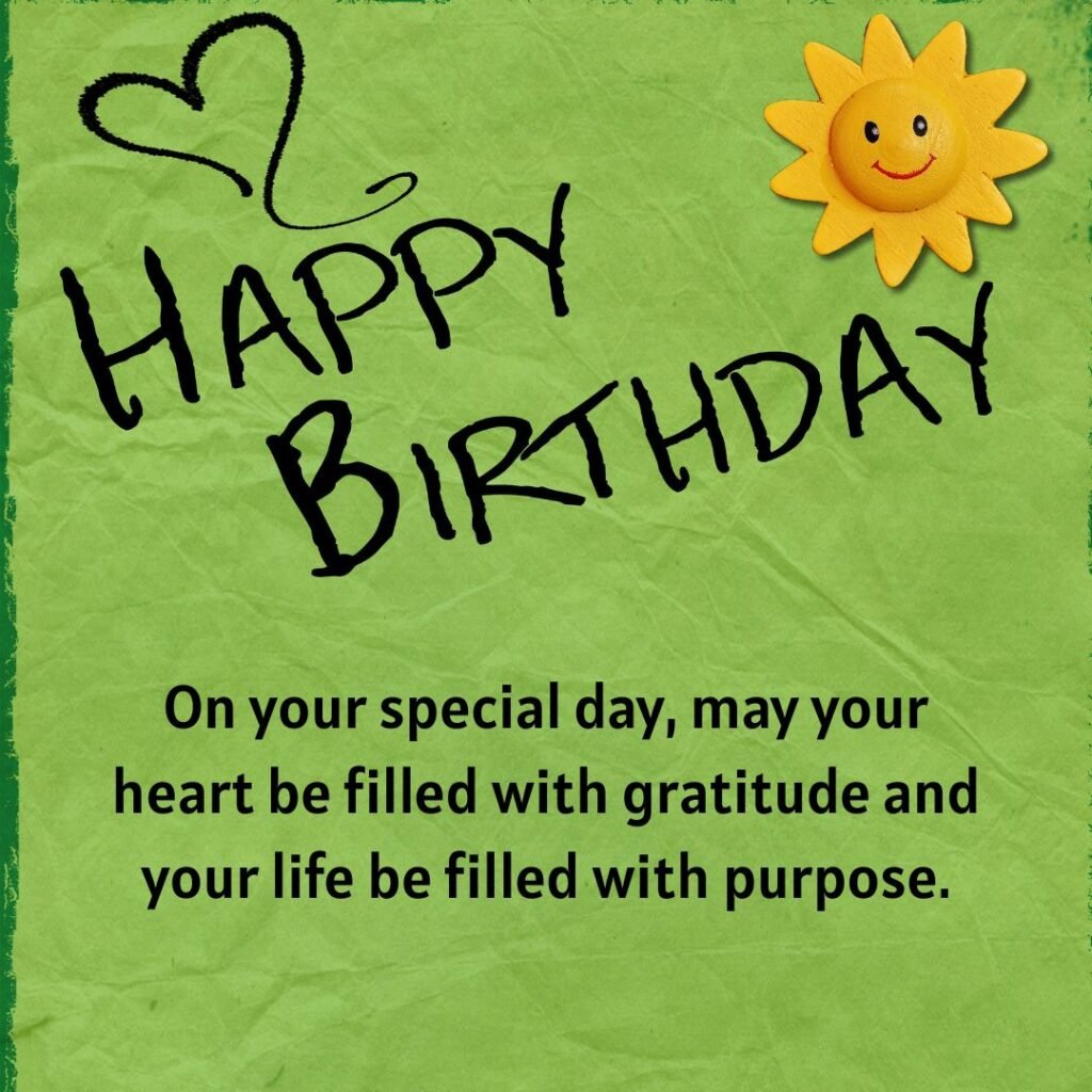 Short Birthday Blessings
