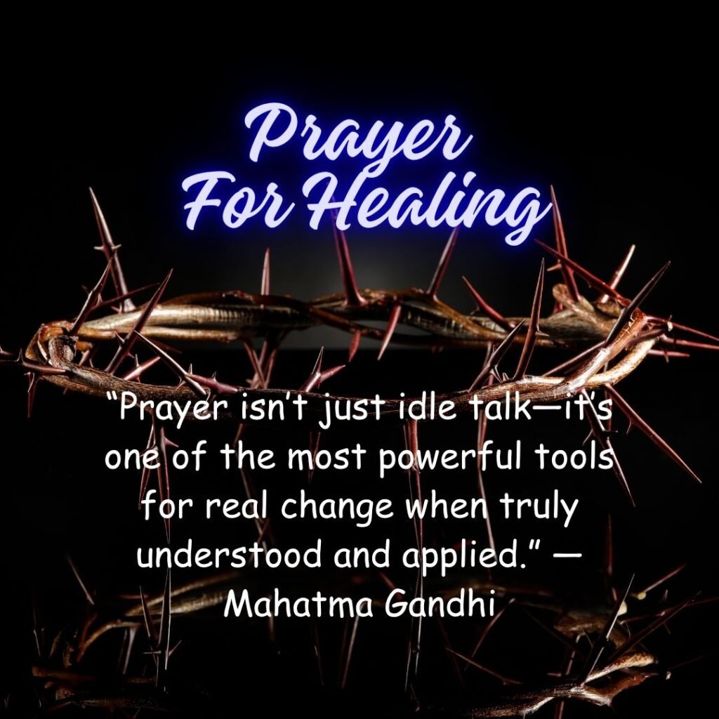 Prayer for healing and strength