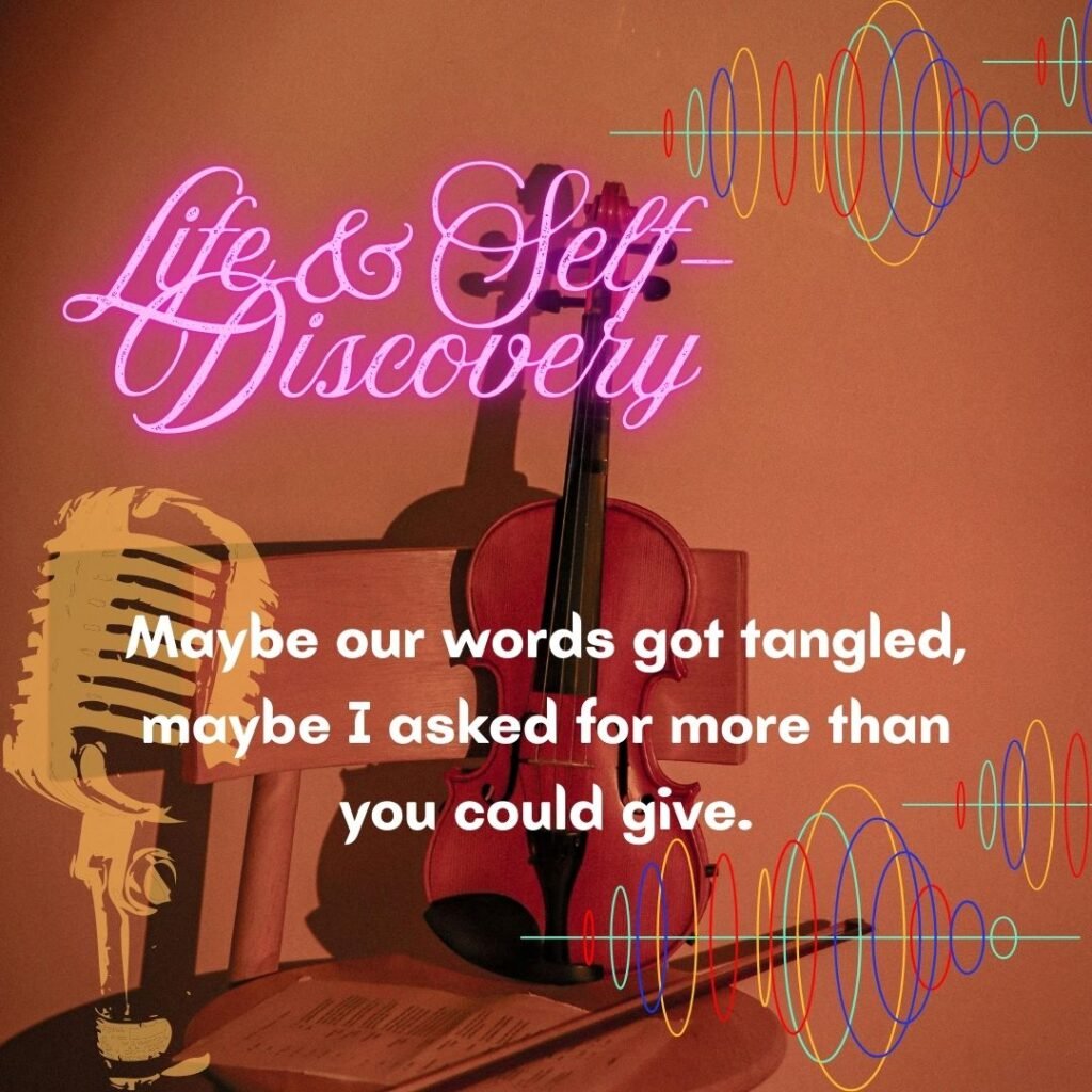 Taylor Swift Self-Discovery Song Quotes​