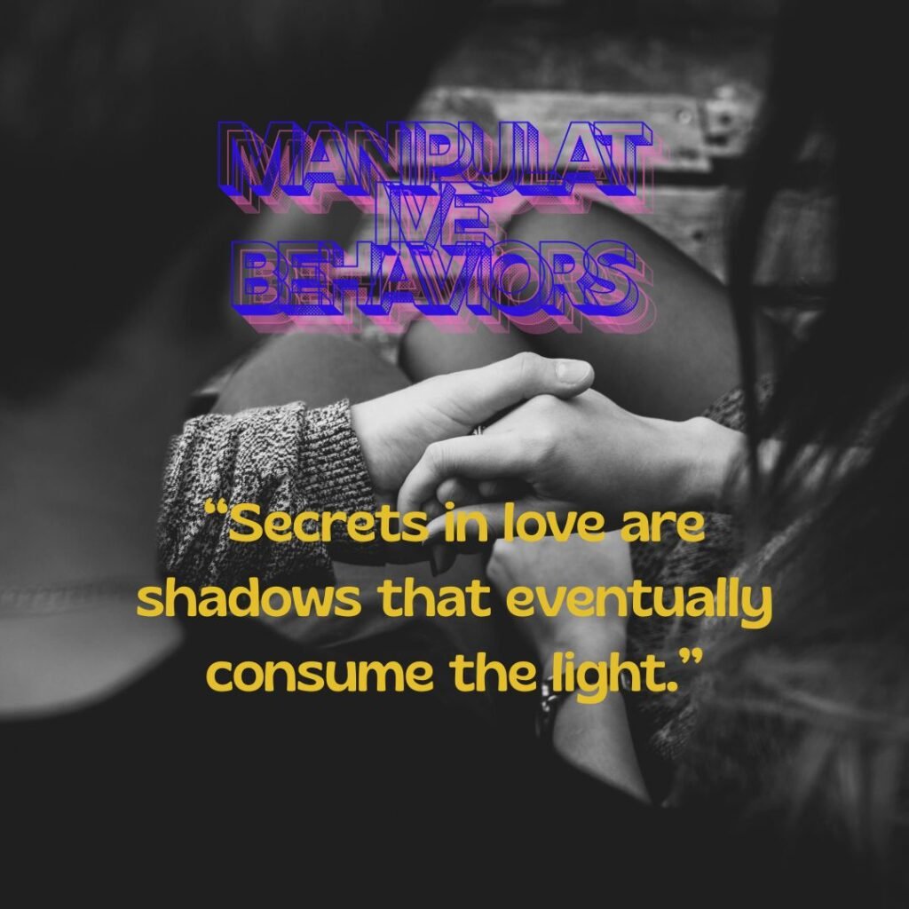 Controlling and Manipulative Behaviors