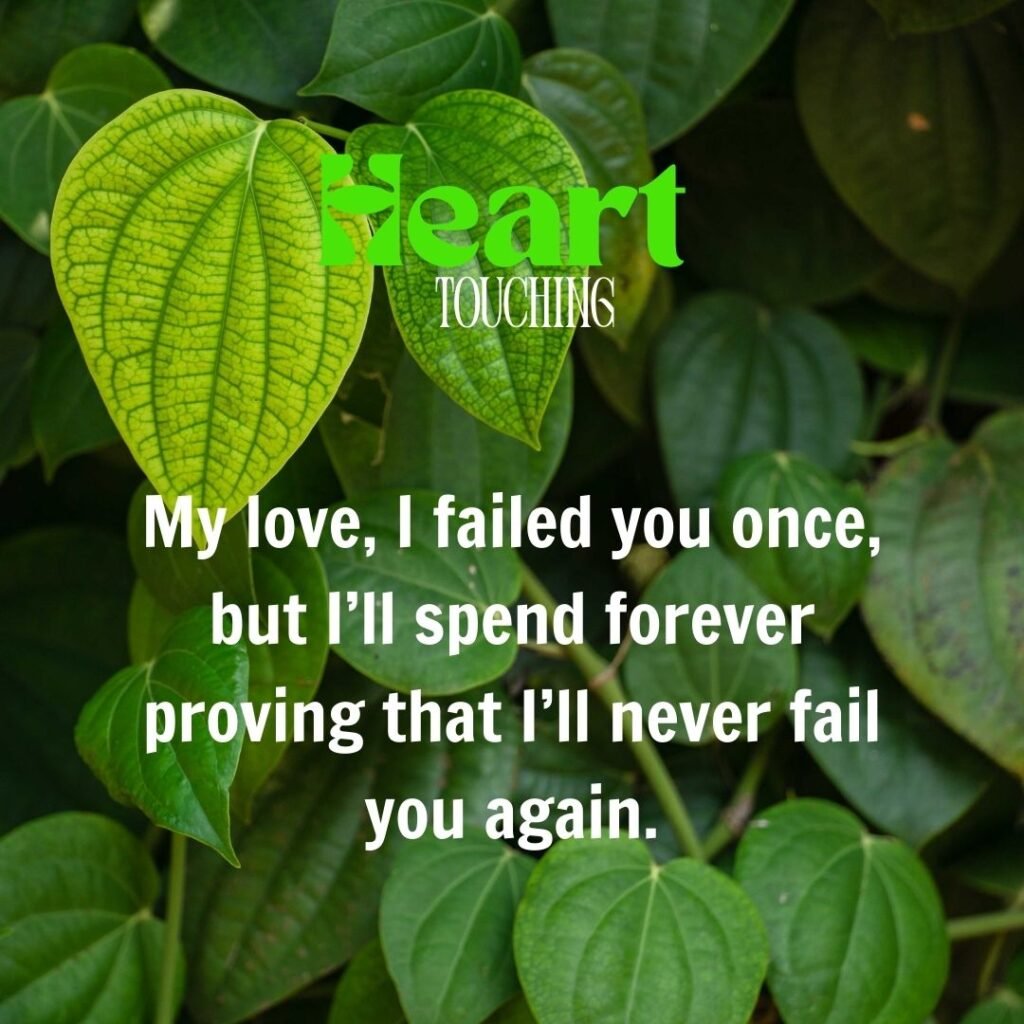 Heart-Touching Apology Messages