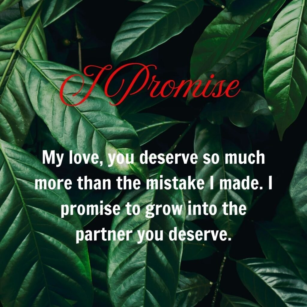 Sweet and Romantic Apology Messages
