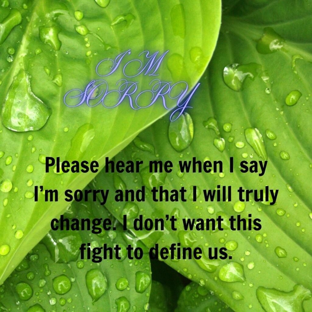 Deep Emotional Apology Messages