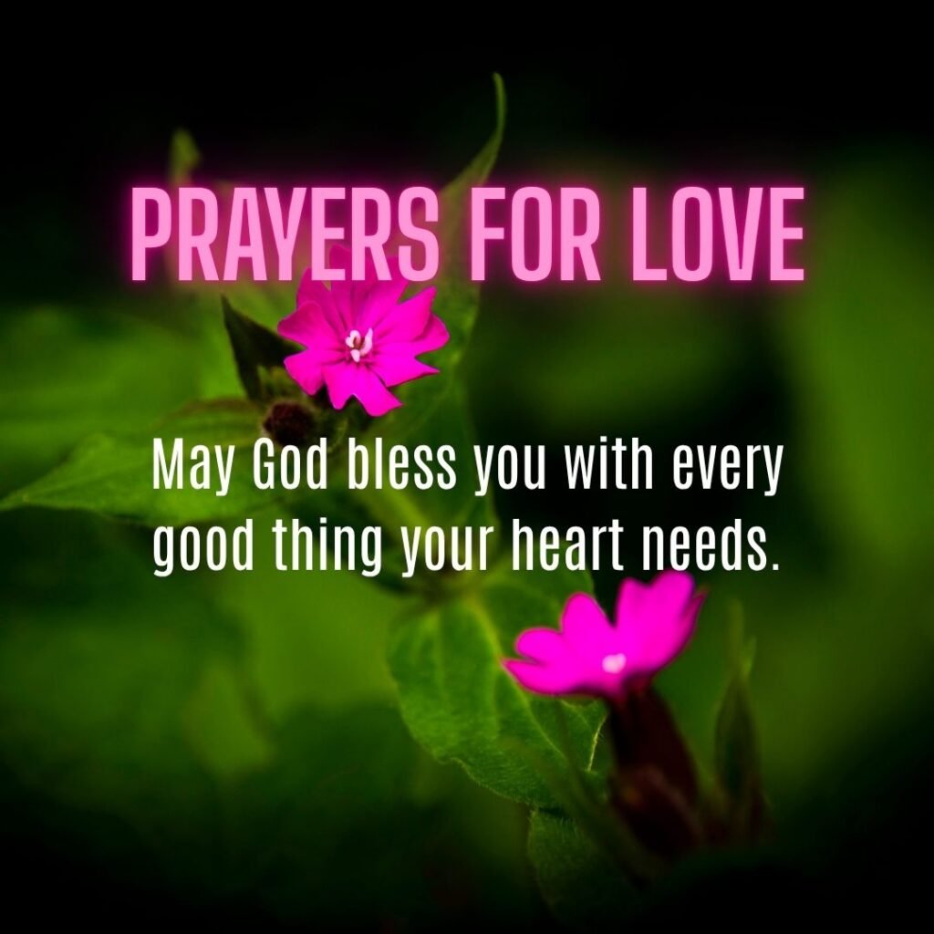 God Bless You Prayers for Love and Protection